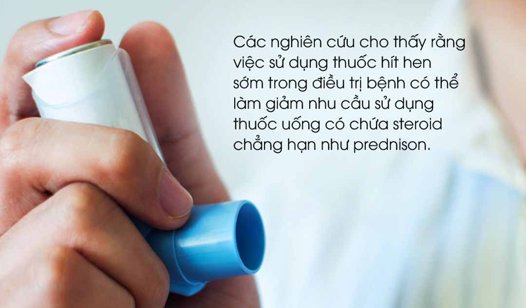 Khi nào tôi nên sử dụng thuốc hít chống viêm để điều trị hen suyễn?