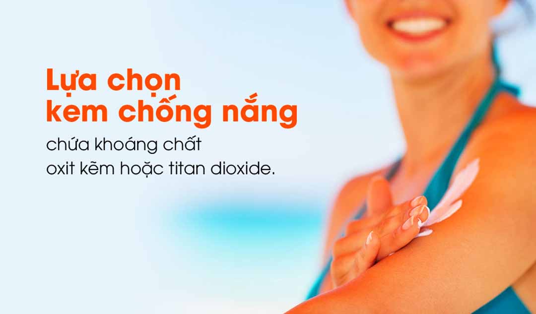 Loại kem chống nắng nào là được cho phép sử dụng nếu bạn bị bệnh chàm?