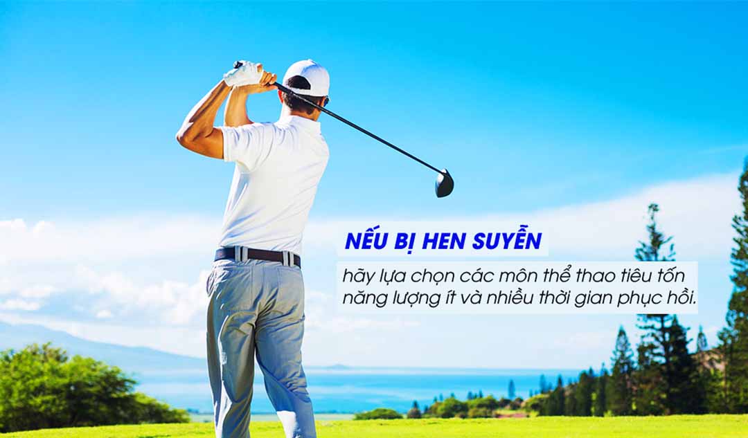 Nếu tôi bị hen suyễn, tôi có thể tập những bài tập thể dục nào?