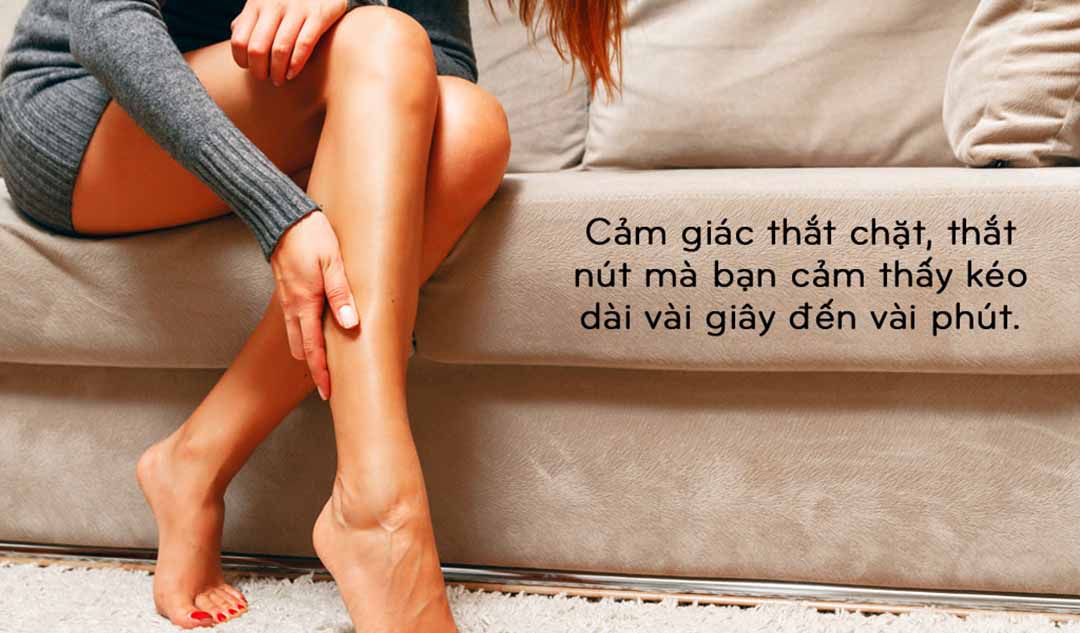 Cảm giác chuột rút chân như thế nào và chúng kéo dài bao lâu?