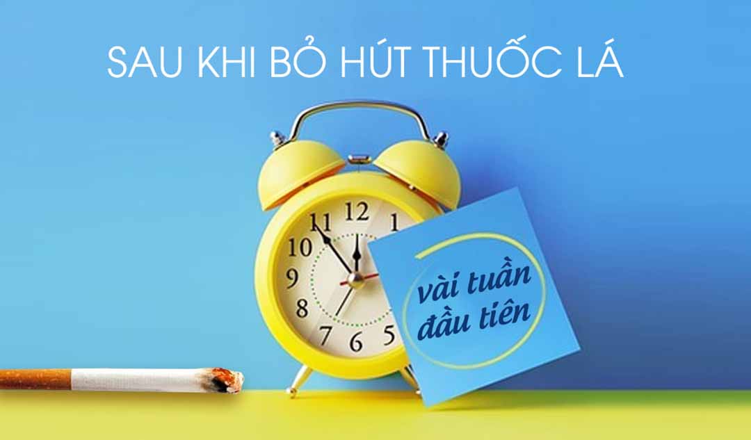 Làm thế nào tôi có thể vượt qua vài tuần đầu tiên sau khi tôi bỏ hút thuốc?