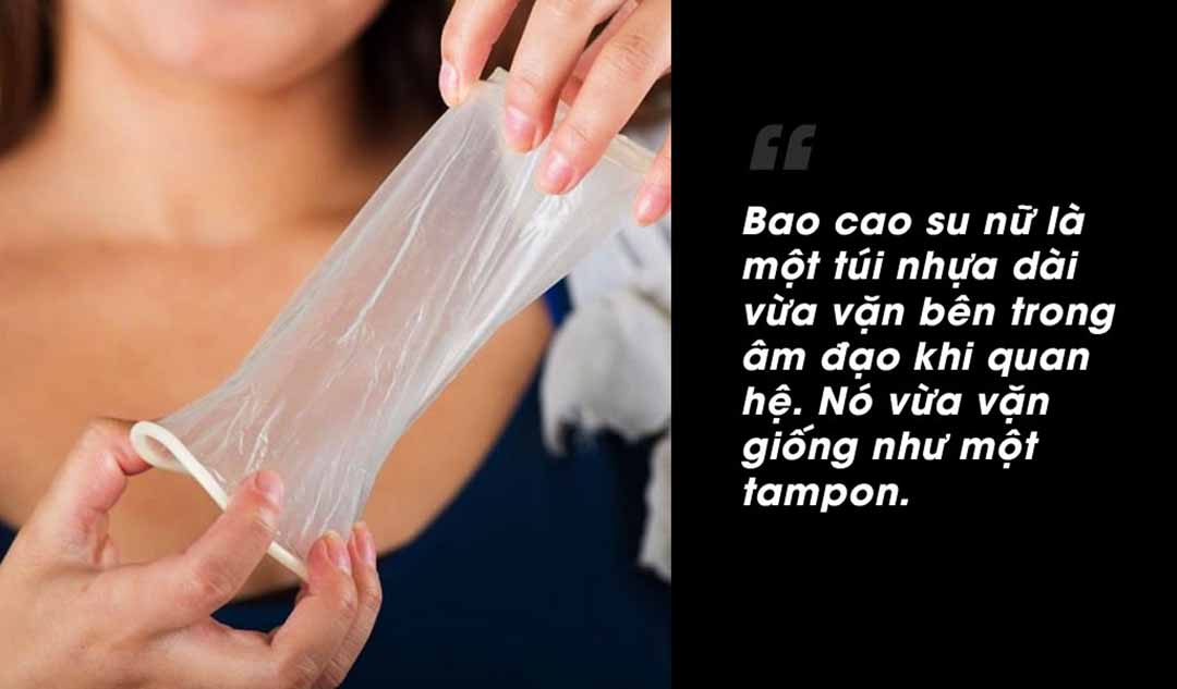 Làm thế nào để bạn sử dụng bao cao su nữ?