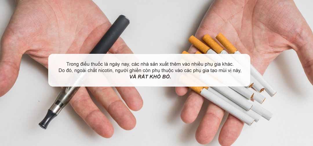 Ảo tưởng về thuốc lá không nicotin