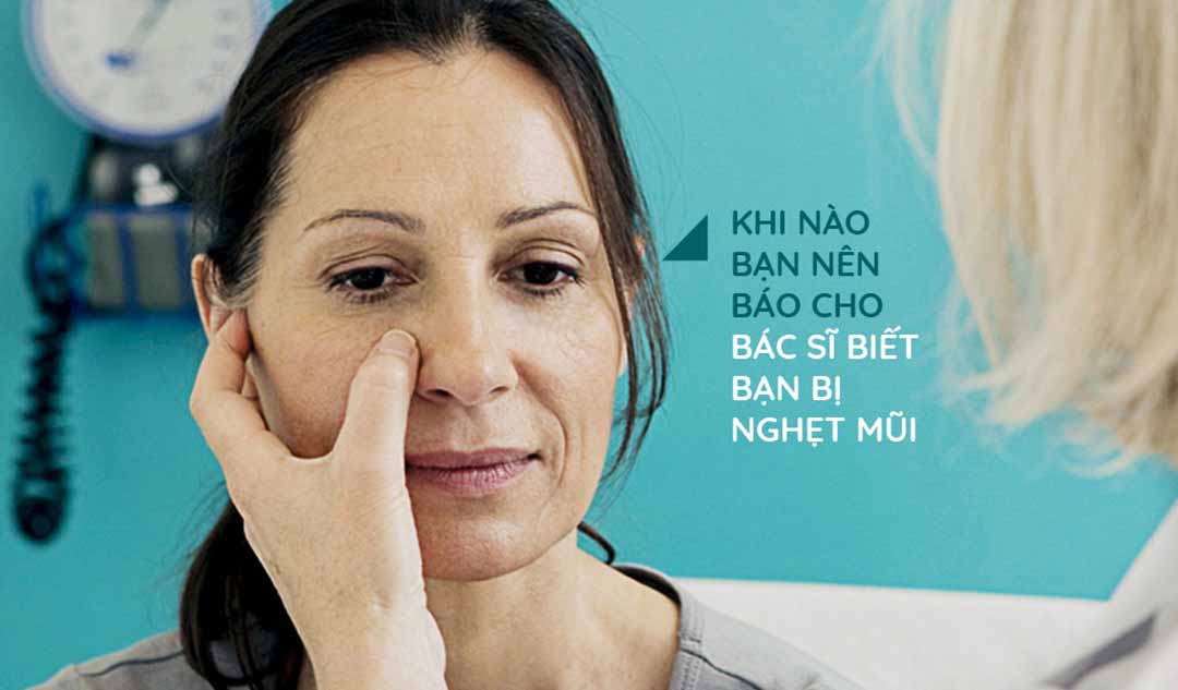 Khi nào bạn nên báo cho bác sĩ biết bạn bị nghẹt mũi?