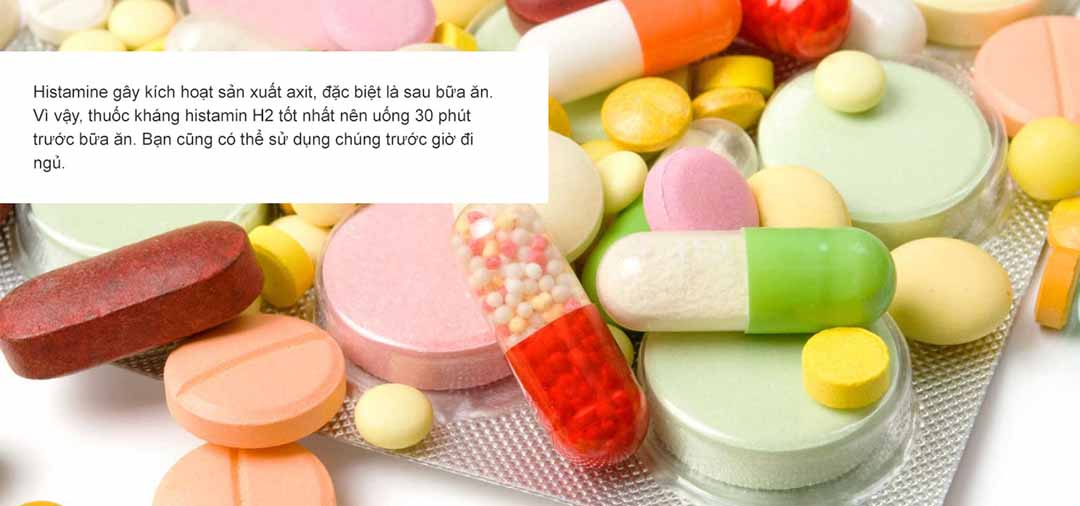 Thuốc kháng histamin H2 có thể điều trị chứng ợ nóng và trào ngược dạ dày thực quản như thế nào?