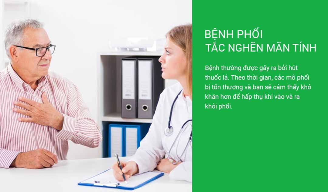 Bệnh Phổi tắc nghẽn mãn tính có phải là nguyên nhân khiến bạn khó thở không?