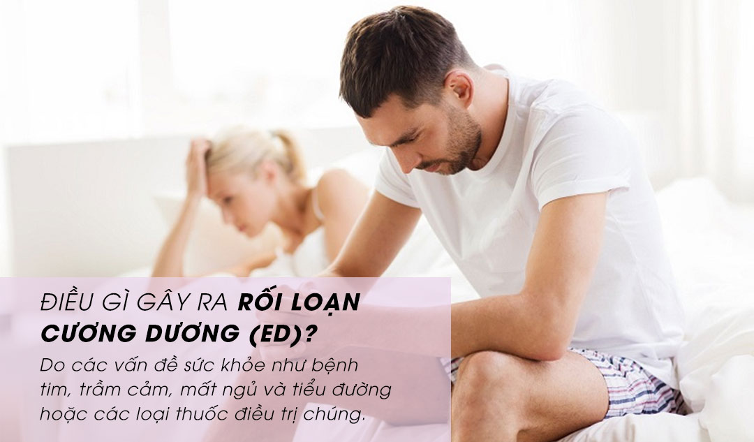 Điều gì gây ra rối loạn cương dương (ED)?