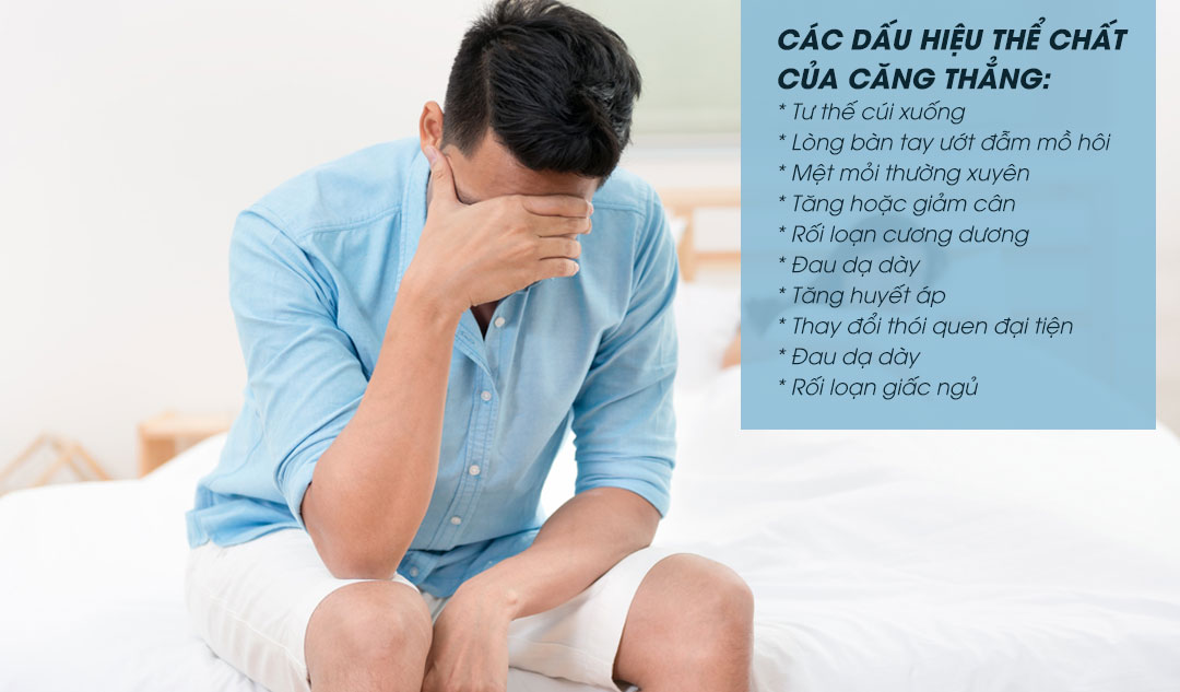 Dấu hiệu thể trạng cảnh báo của trạng thái căng thẳng của bạn là gì?