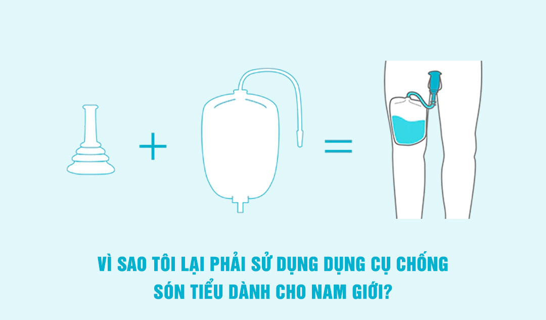 Vì sao tôi lại phải sử dụng dụng cụ chống són tiểu dành cho nam giới?