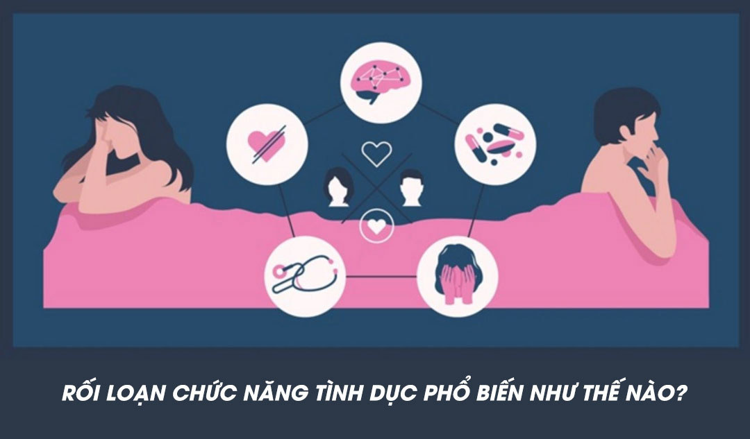 Rối loạn chức năng tình dục phổ biến như thế nào?