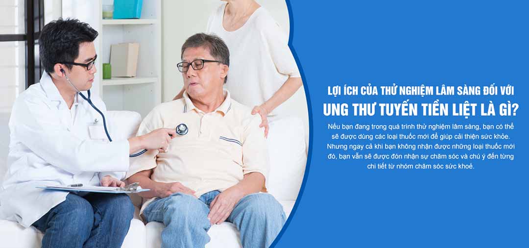 Lợi ích của thử nghiệm lâm sàng đối với ung thư tuyến tiền liệt là gì?