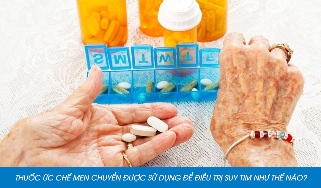 Thuốc ức chế men chuyển được sử dụng để điều trị suy tim như thế nào?