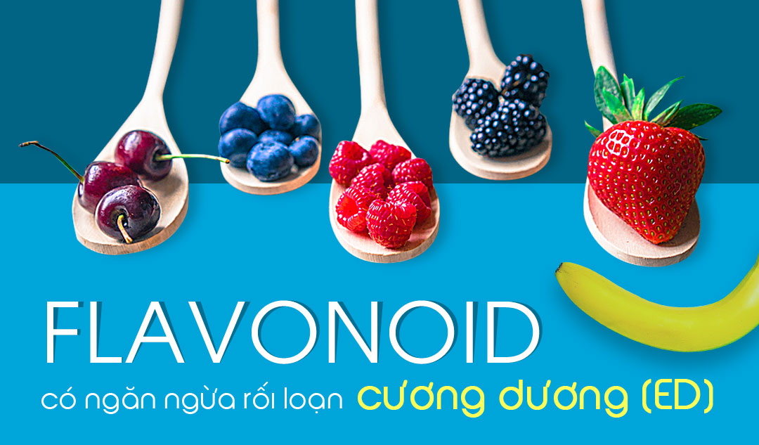 Flavonoid có ngăn ngừa rối loạn cương dương (ED) hay không?