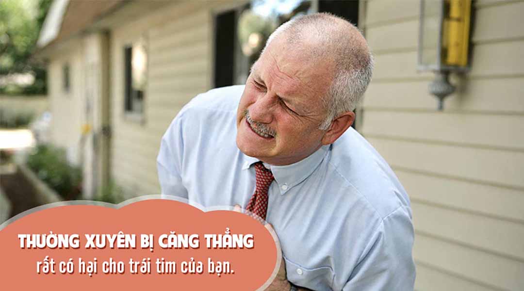 Liên kết giữa bệnh tim và căng thẳng là gì?