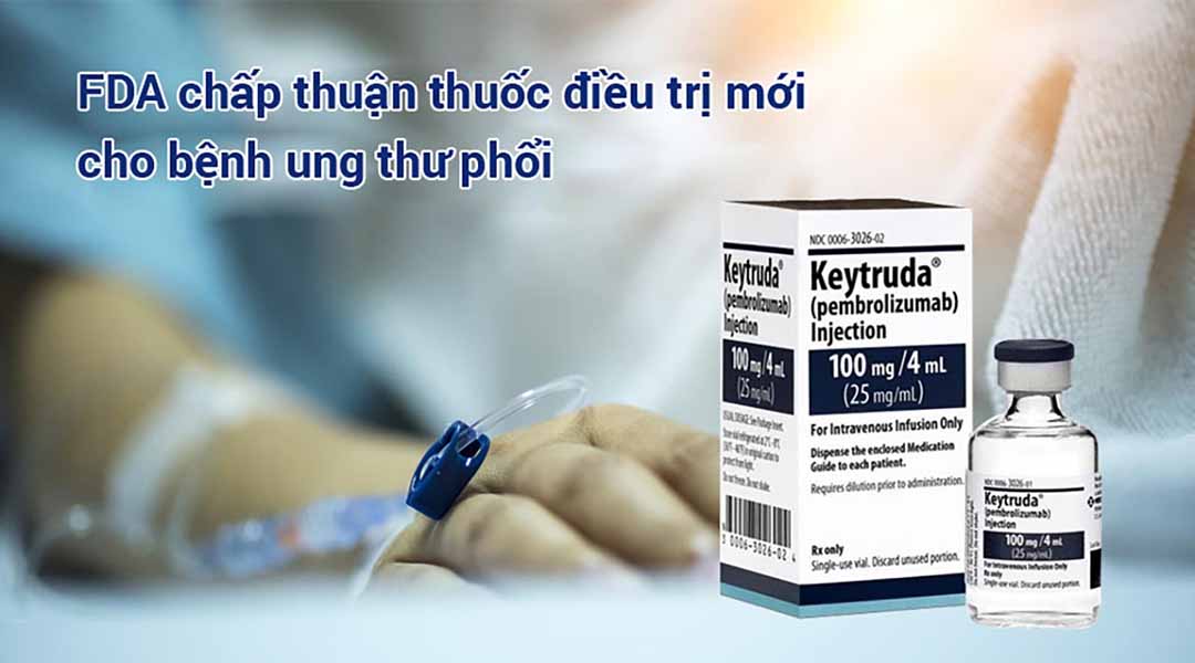 FDA chấp thuận thuốc điều trị mới cho bệnh ung thư phổi