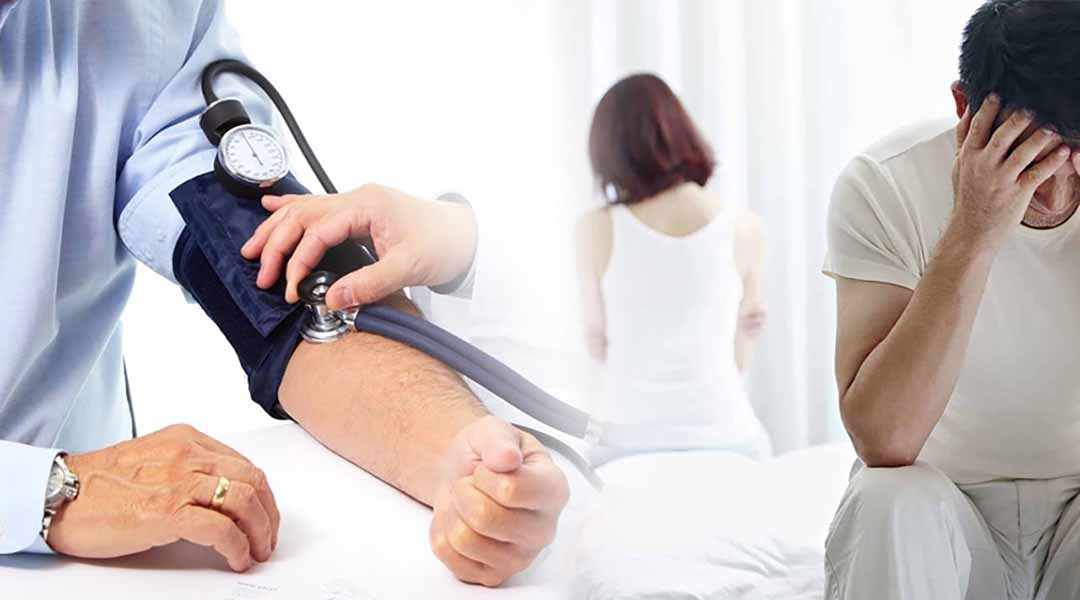 Huyết áp cao dẫn đến rối loạn cương dương như thế nào?