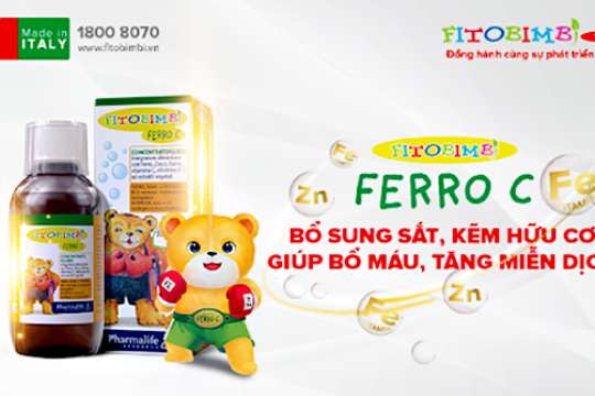 Fitobimbi Ferro C tốt thế nào, mẹ đã biết chưa?