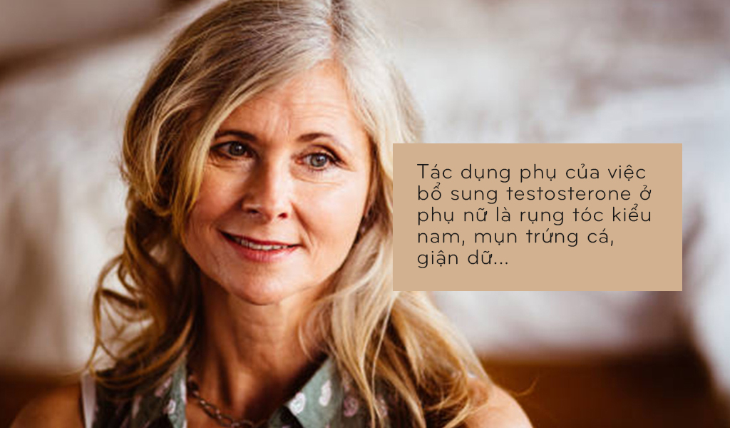 Sử dụng bổ sung testosterone (nữ)